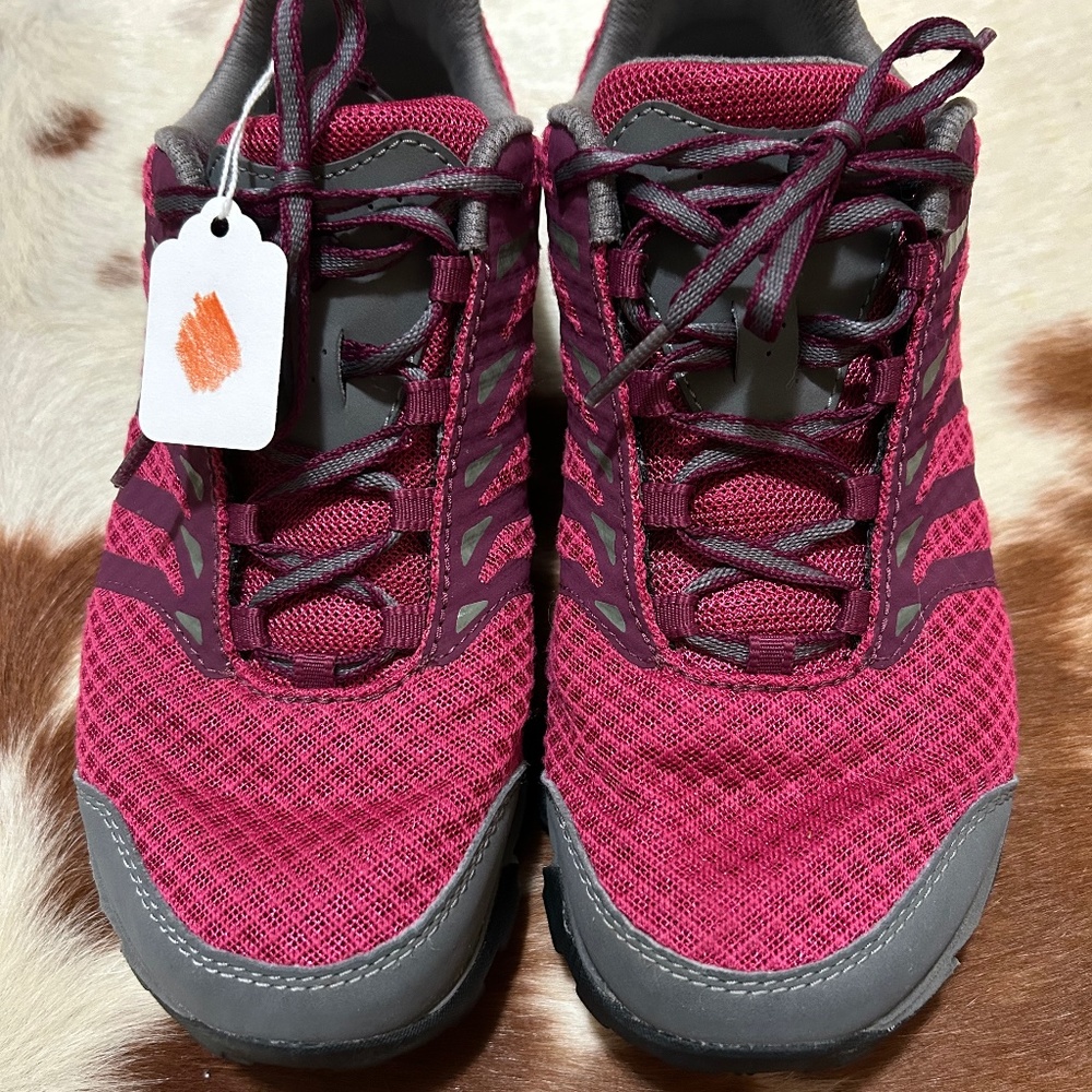 Columbia Women's Prescott Point YL5353 Red Size 7 **no inserts**